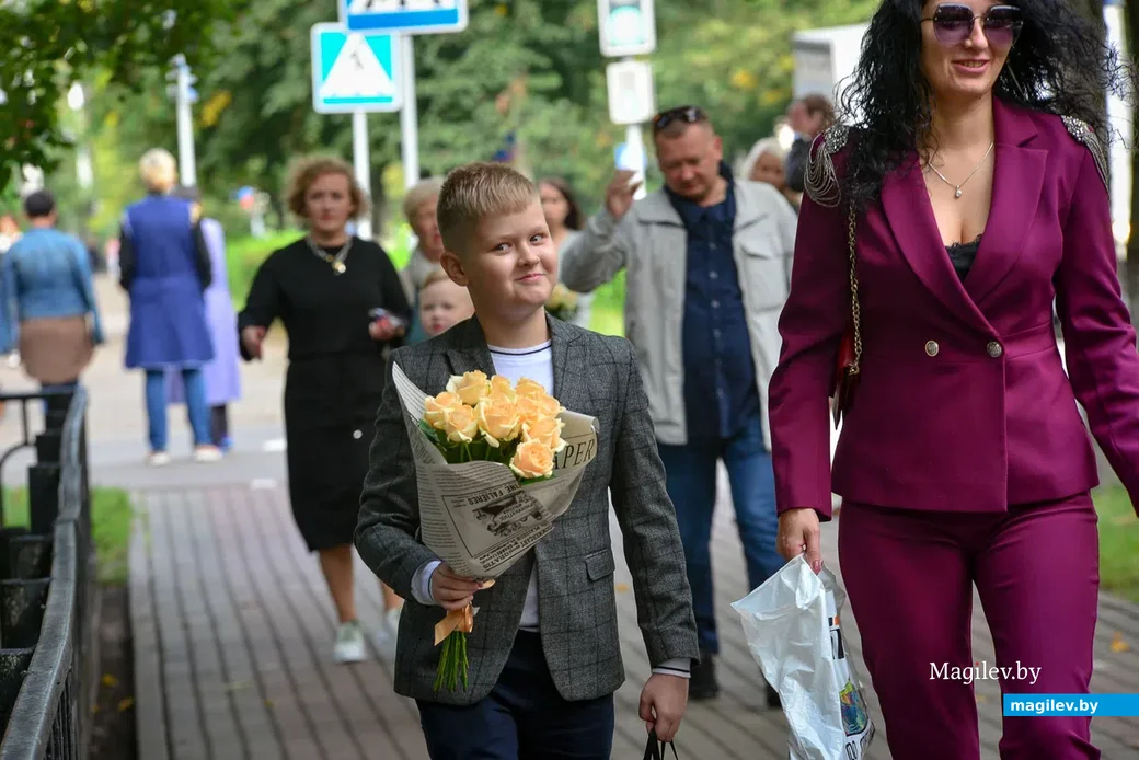 01.09.2021. Бобруйск. День знаний 1 сентября в гимназии №3 г.Бобруйска