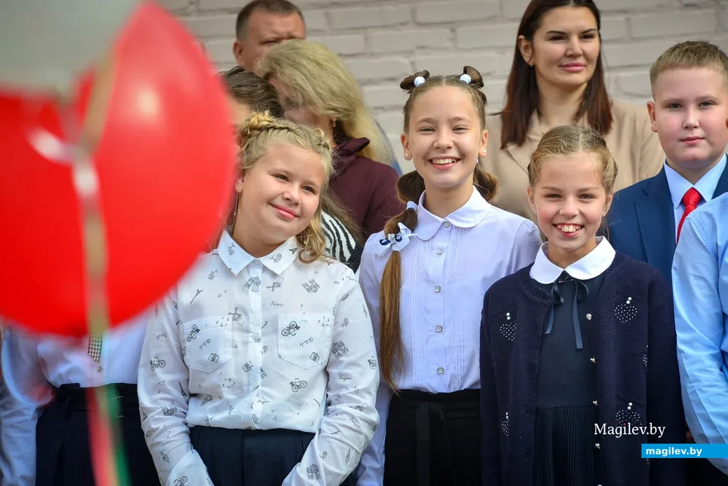 01.09.2021. Бобруйск. День знаний 1 сентября в гимназии №3 г.Бобруйска