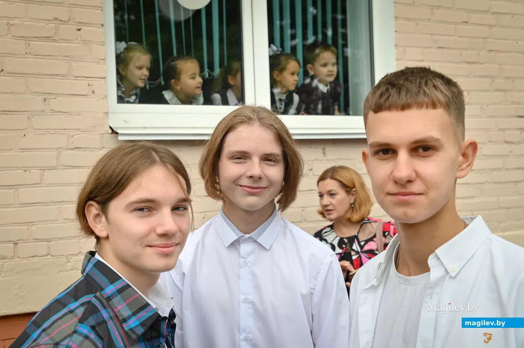 01.09.2021. Бобруйск. День знаний 1 сентября в гимназии №3 г.Бобруйска
