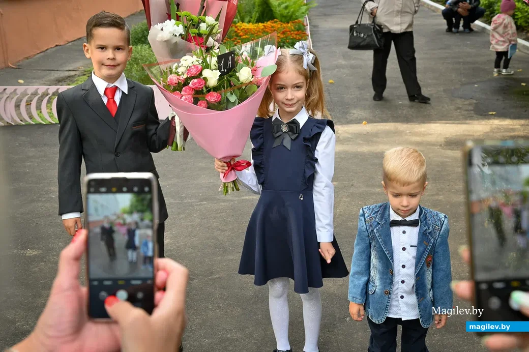 01.09.2021. Бобруйск. День знаний 1 сентября в гимназии №3 г.Бобруйска