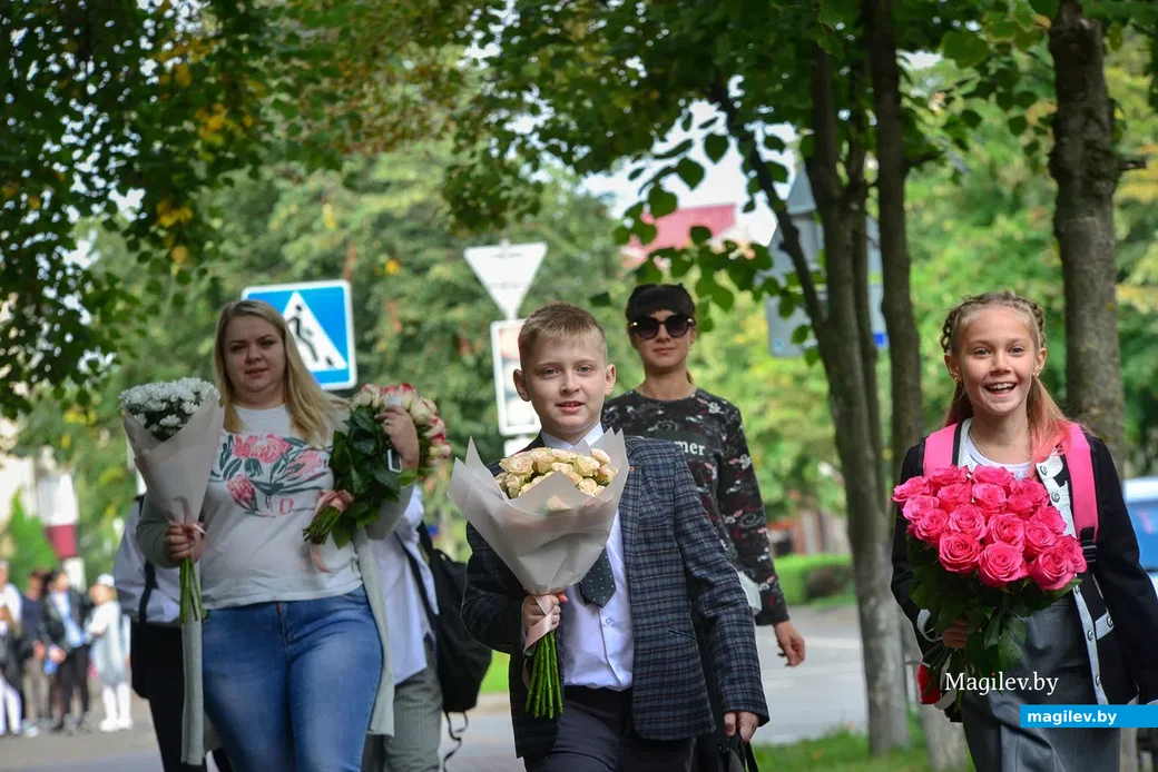 01.09.2021. Бобруйск. День знаний 1 сентября в гимназии №3 г.Бобруйска
