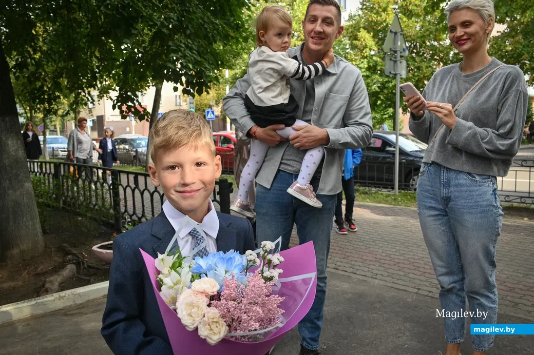 01.09.2021. Бобруйск. День знаний 1 сентября в гимназии №3 г.Бобруйска