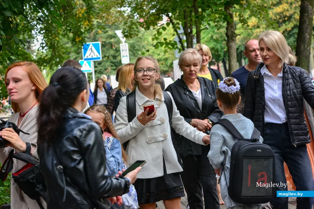 01.09.2021. Бобруйск. День знаний 1 сентября в гимназии №3 г.Бобруйска