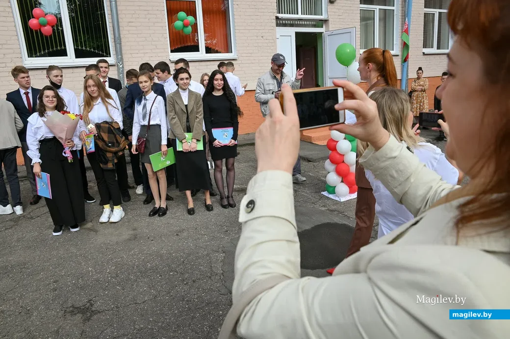 01.09.2021. Бобруйск. День знаний 1 сентября в гимназии №3 г.Бобруйска