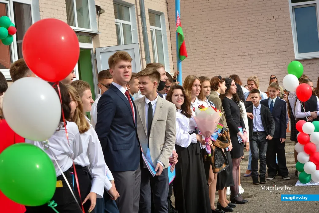 01.09.2021. Бобруйск. День знаний 1 сентября в гимназии №3 г.Бобруйска