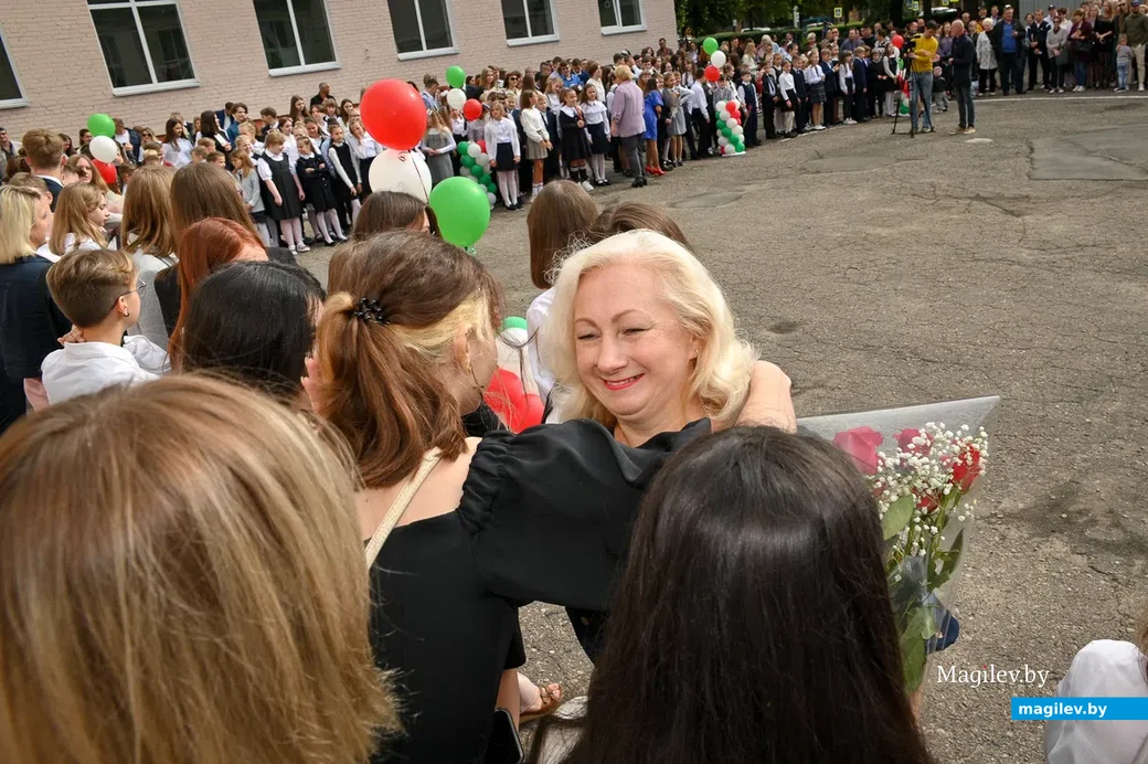 01.09.2021. Бобруйск. День знаний 1 сентября в гимназии №3 г.Бобруйска