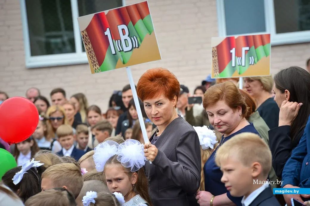 01.09.2021. Бобруйск. День знаний 1 сентября в гимназии №3 г.Бобруйска