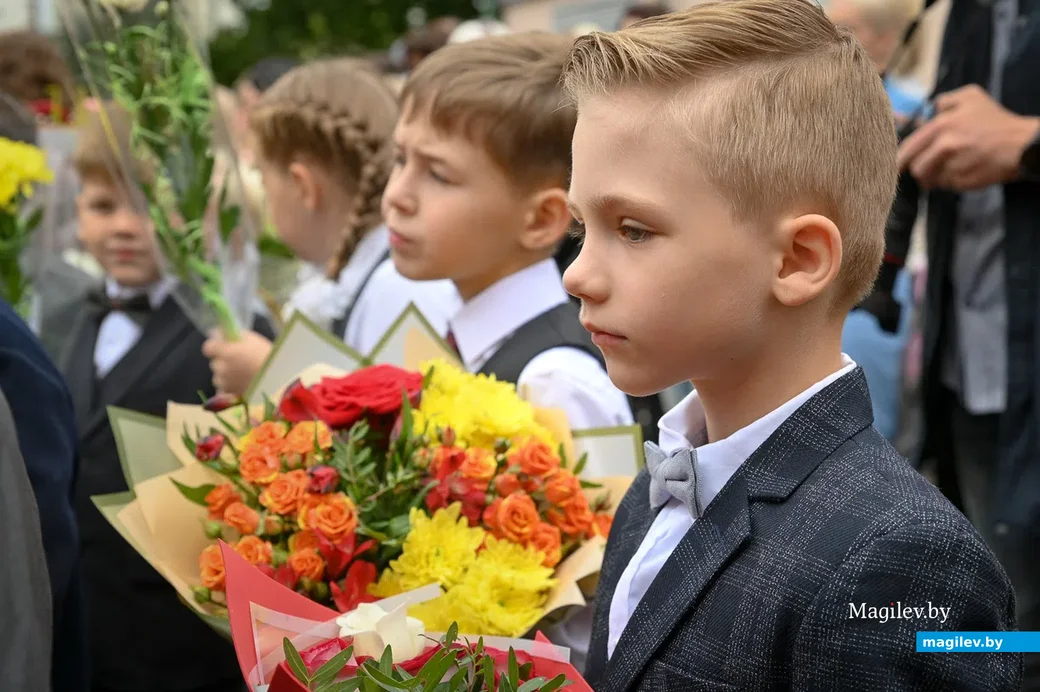 01.09.2021. Бобруйск. День знаний 1 сентября в гимназии №3 г.Бобруйска