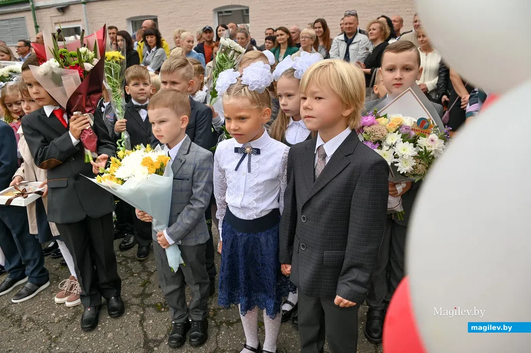 01.09.2021. Бобруйск. День знаний 1 сентября в гимназии №3 г.Бобруйска