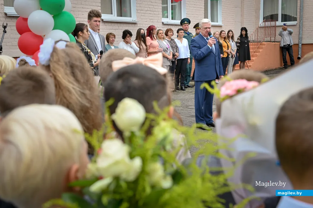 01.09.2021. Бобруйск. День знаний 1 сентября в гимназии №3 г.Бобруйска