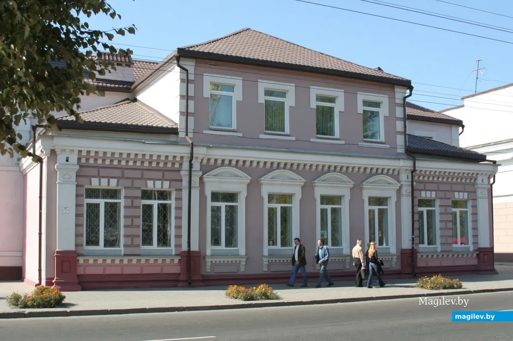 Городская библиотека имени А. С. Пушкина на ул. Советской, 87.