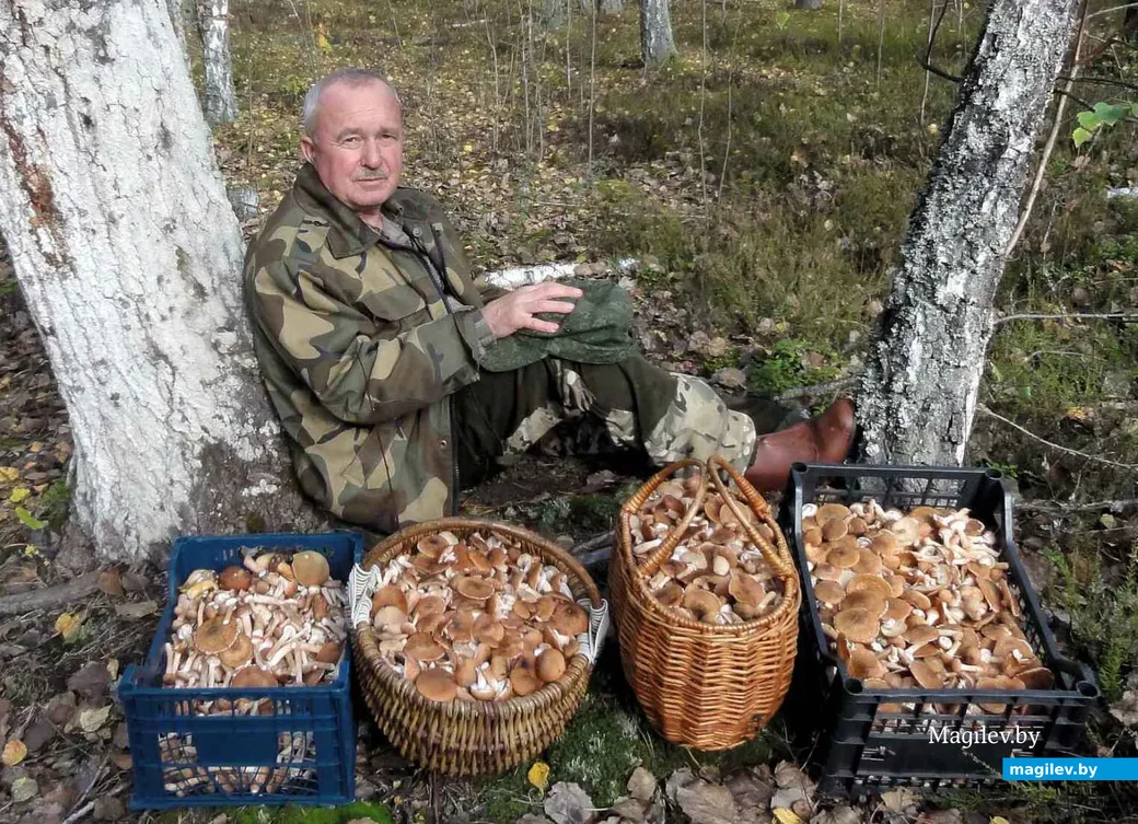 Виктор Филонов со своими трофеями.