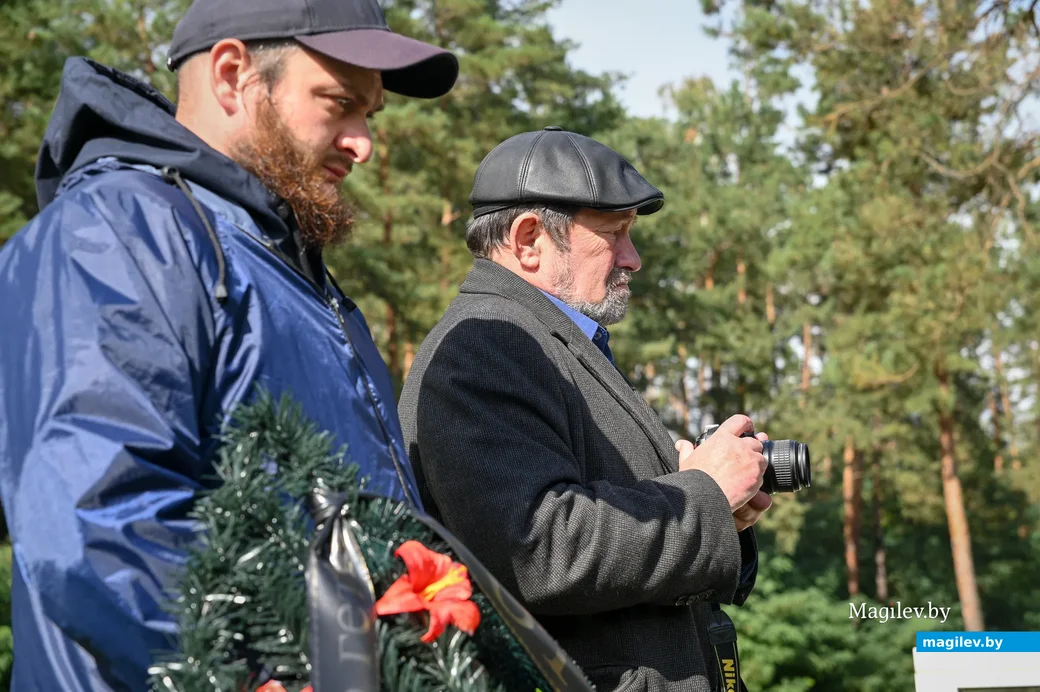 24.09.2021. Бобруйск. В траурном мероприятии на месте расстрела узников Бобруйского гетто в