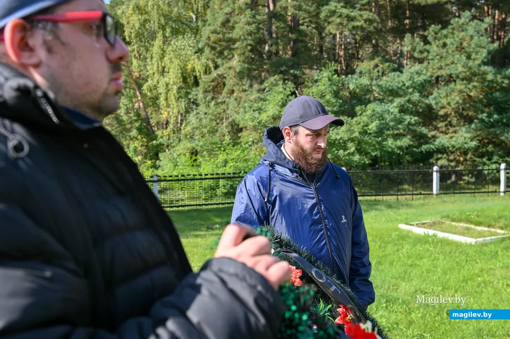 24.09.2021. Бобруйск. В траурном мероприятии на месте расстрела узников Бобруйского гетто в