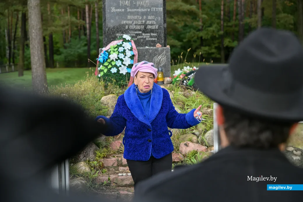 24.09.2021. Бобруйск. В траурном мероприятии на месте расстрела узников Бобруйского гетто в