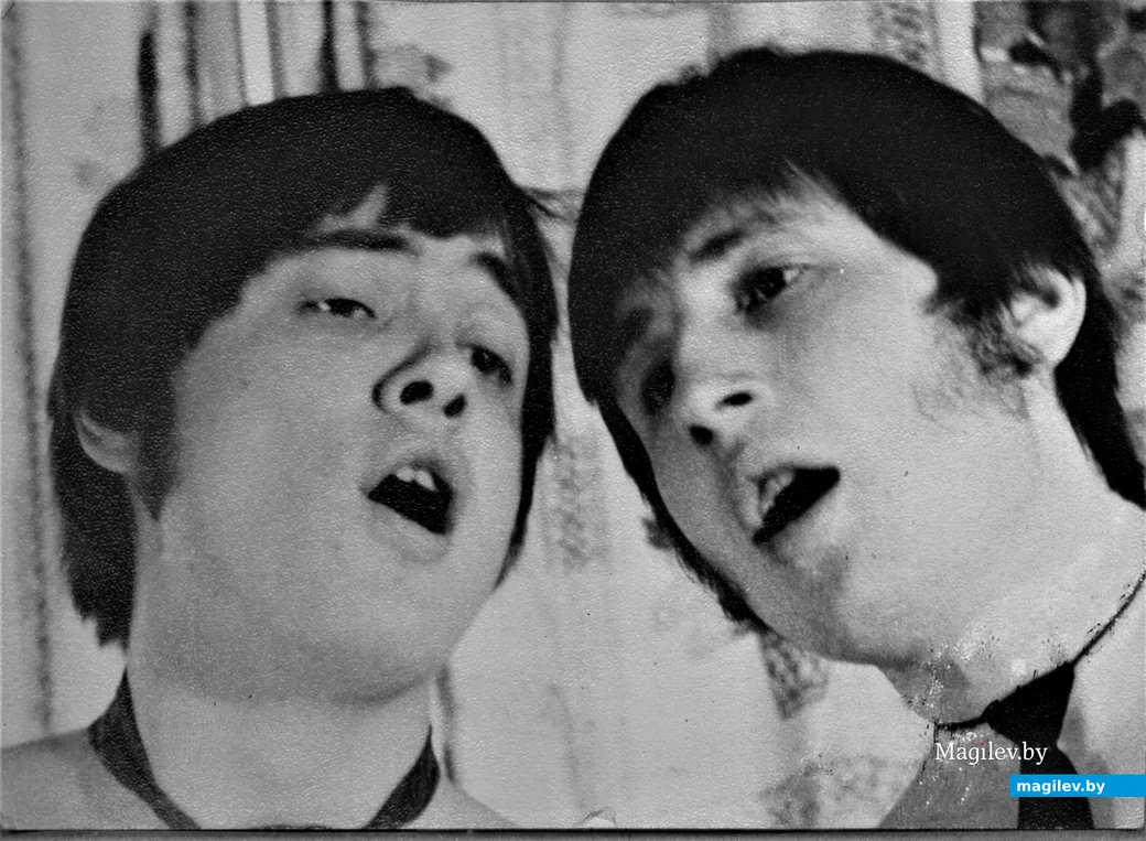 Нам с Васей Маком песни роллингов строить и жить не помогали. 1973 год.