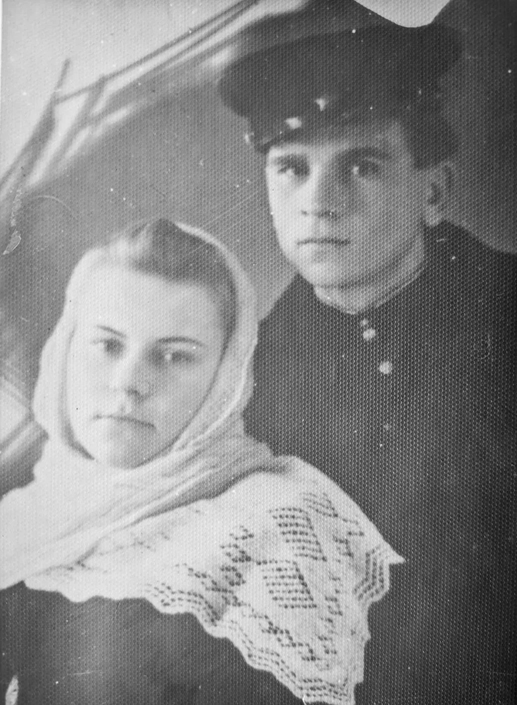 Бобруйск. Родители Юрия Самака: Александр Архипович и Ольга Николаевна. Начало 1950-х годов.