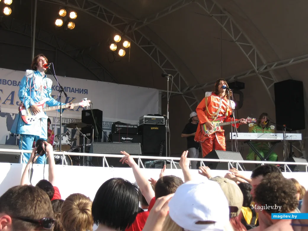 Фестиваль «Beatles forever» в разгаре. Минск, 2007 год.