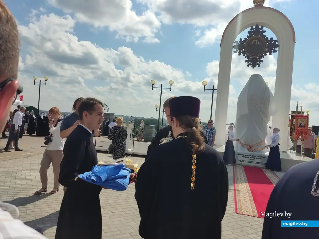 6 августа 2022 года. Памятник просветителю Георгию Конисскому торжественно открыли в Могилеве.