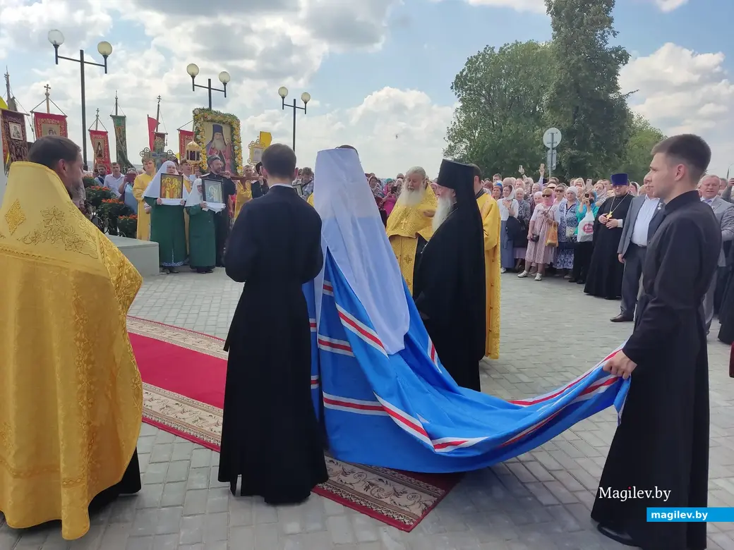 6 августа 2022 года. Памятник просветителю Георгию Конисскому торжественно открыли в Могилеве.