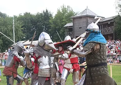 «Рыцарский фест» прошел в Мстиславле. Фоторепортаж