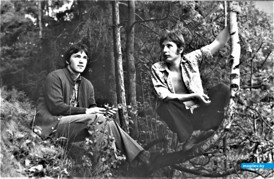 Хорошо в Печерском лесопарке летом. Могилев, 1970-е.