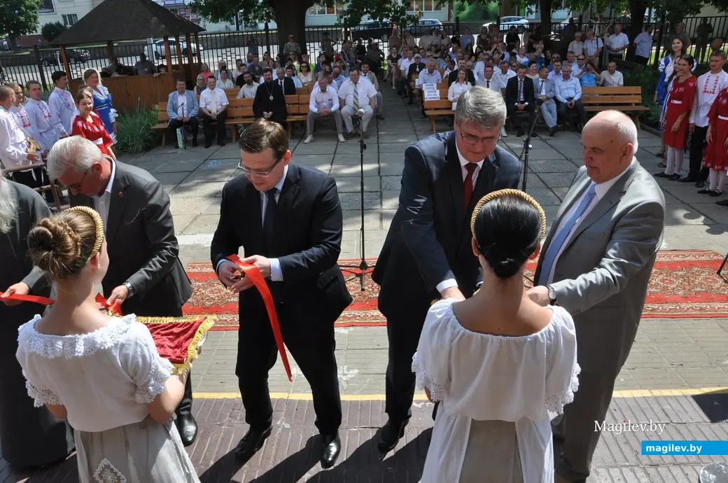 28.06.2022 г. Могилев. На открытии музейного комплекса «Спадчына роднага краю»
