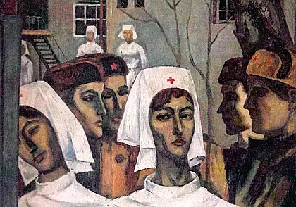 Выставка одной картины – «Медсестры» Малышевского состоится в Могилеве