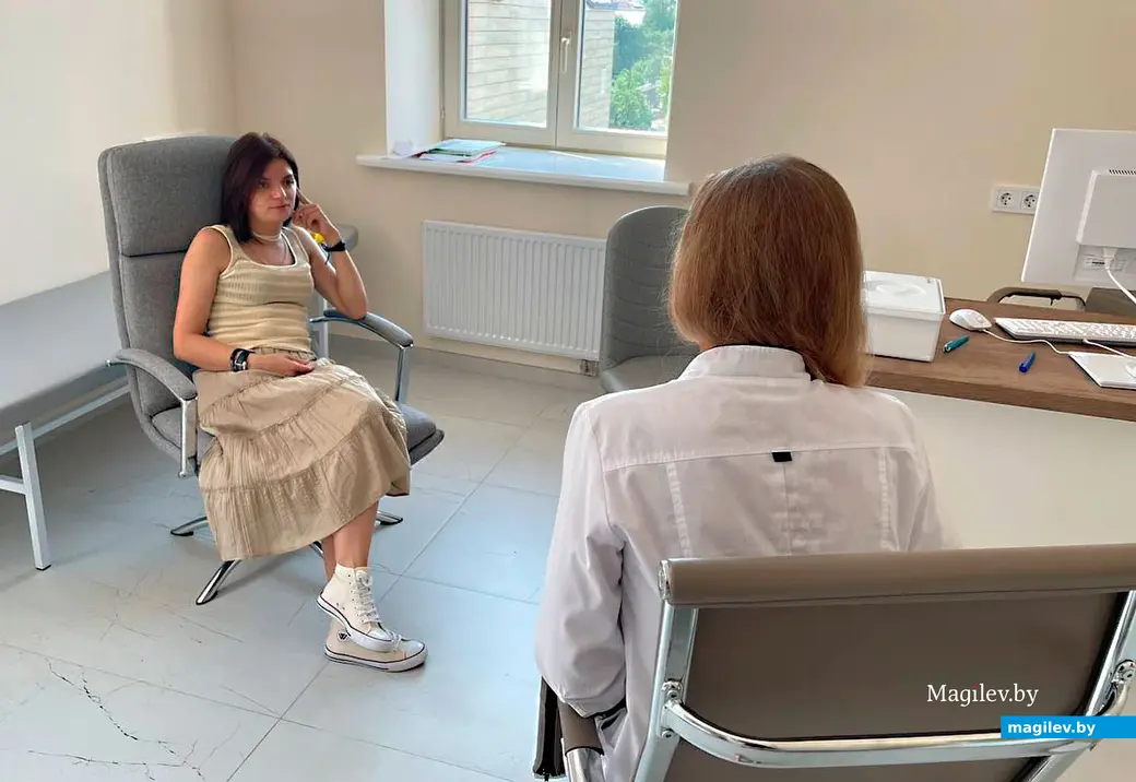 Ведет рием психолог Могилевской областной психиатрической больницы Маргарита Шитова. Июнь, Могилев, 2022