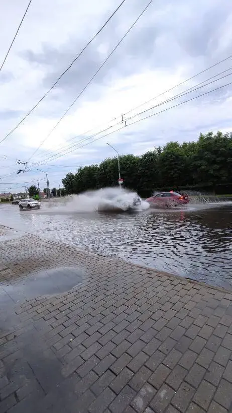 Последствия стихии. Могилев, 29 июня 2022 г