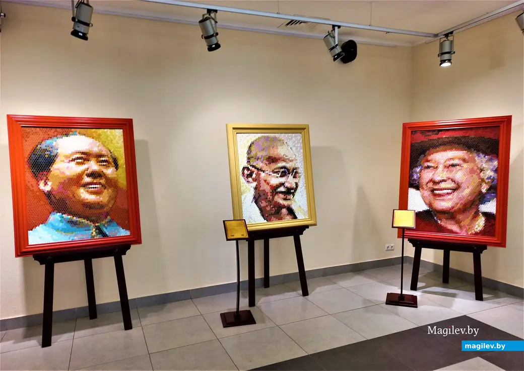 Открытие выставки Вадиса Красовского «Иллюзия лиц 5:0». Могилев, выставочный зал Музея истории Могилева. 01.07.2022 года.