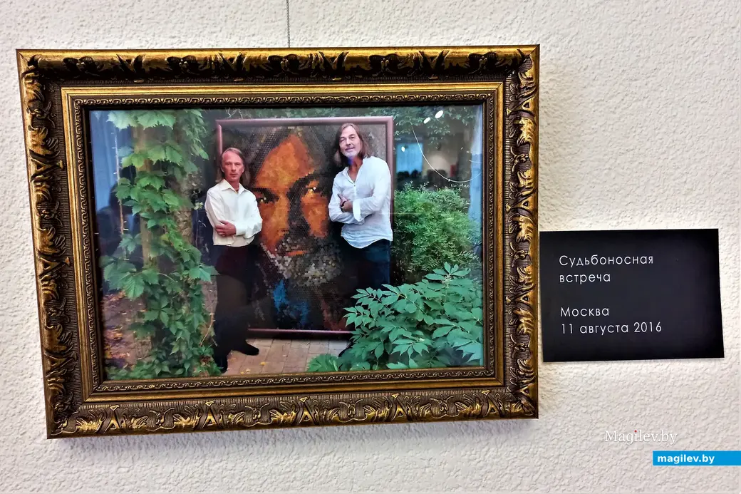 Открытие выставки Вадиса Красовского «Иллюзия лиц 5:0». Могилев, выставочный зал Музея истории Могилева. 01.07.2022 года.