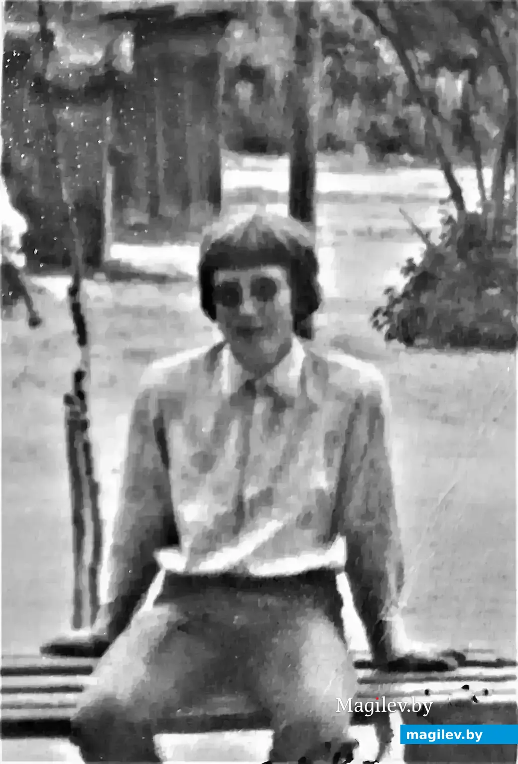 Быть похожим на Леннона было весьма непросто, Могилев, 1972 год.