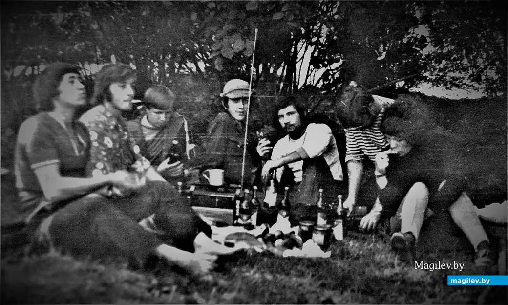 «Пэтэшники» всегда имели к здоровому образу жизни особое отношение. Могилев, 1970-е годы.