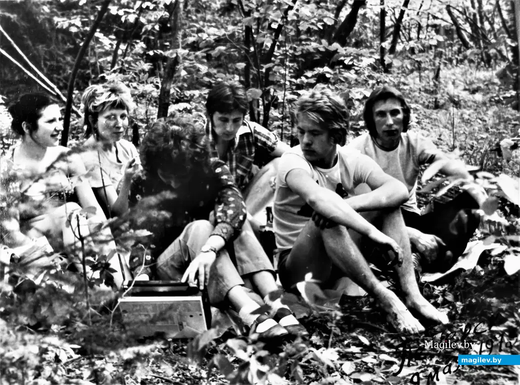 Могилев, Печерский лесопарк, 1970-е годы.