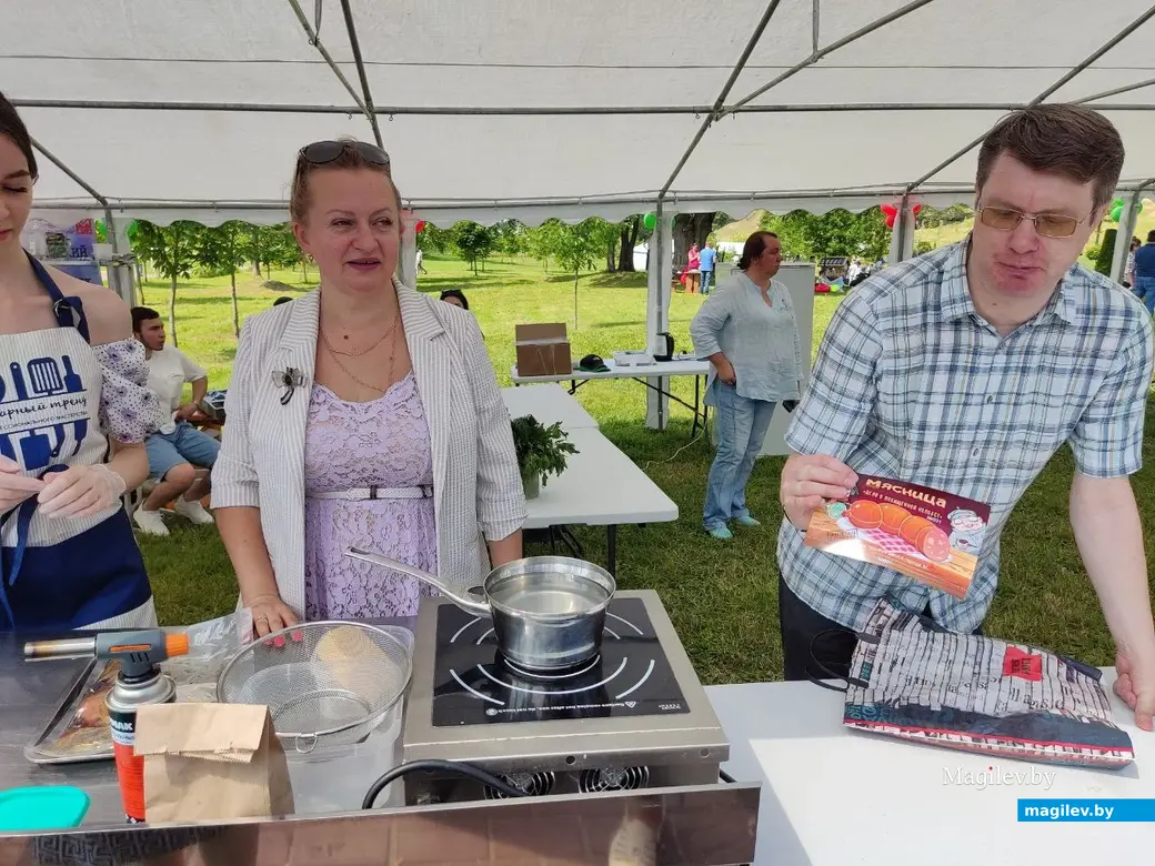 Какой же праздник мяса без Белорусского государственного университета пищевых и химических технологий. День города, праздник «Мясница». Могилев, 2.06.2022 г.