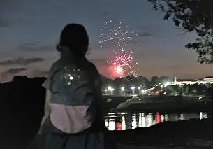 Второй фейерверк за 2 дня. На этом в Могилеве празднования завершены