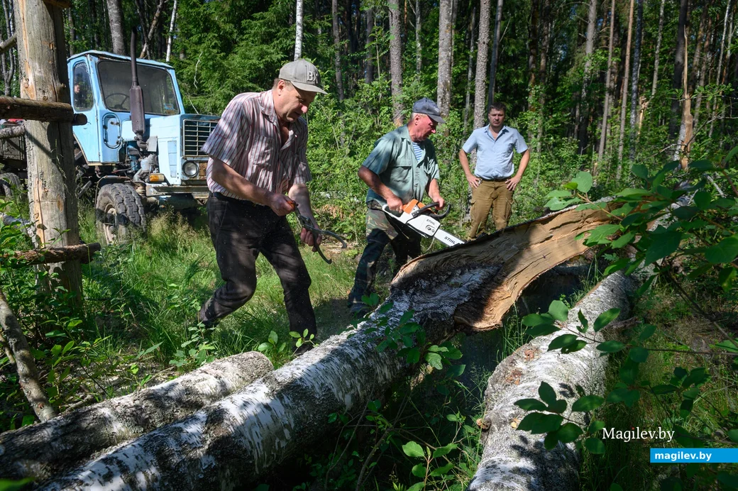02.07.2022. Глушанский сельский Совет. Жители деревни Евсеевичи Глусского района отправились к
