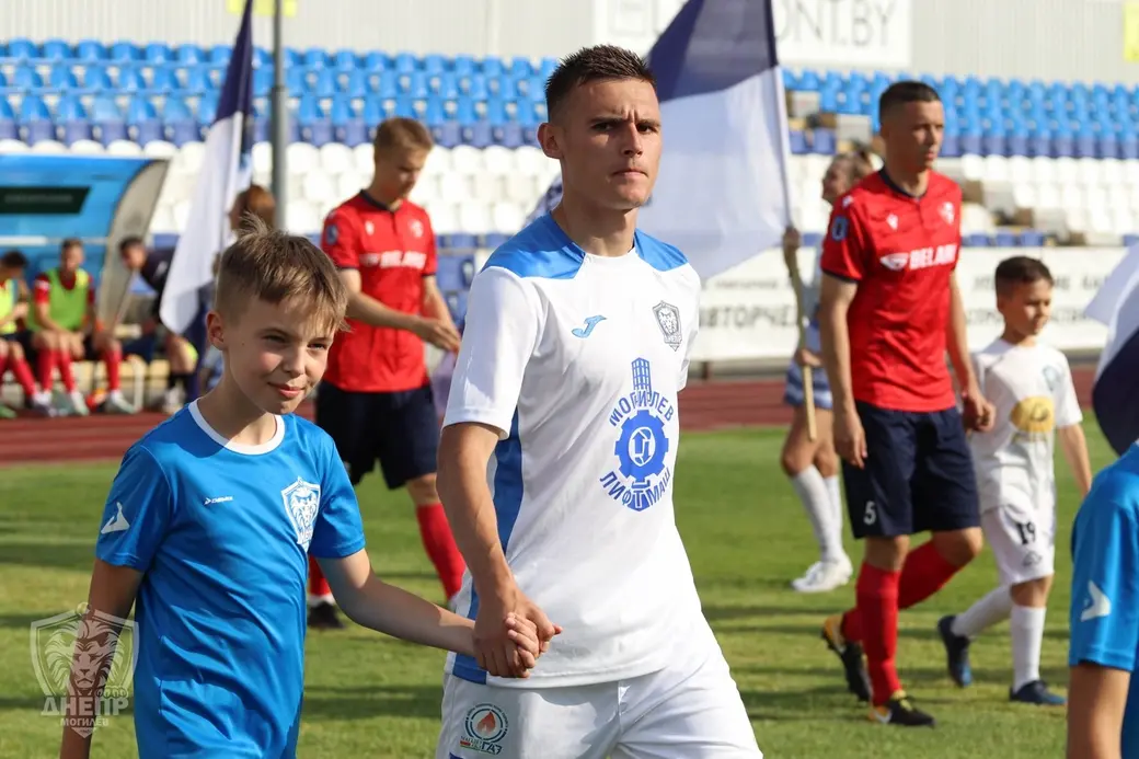 04.07.2022. Могилевский стадион «Спартак». Чемпионат Беларуси по футболу. Высшая лига. Днепр - Минск. Фото: пресс-служба Днепра