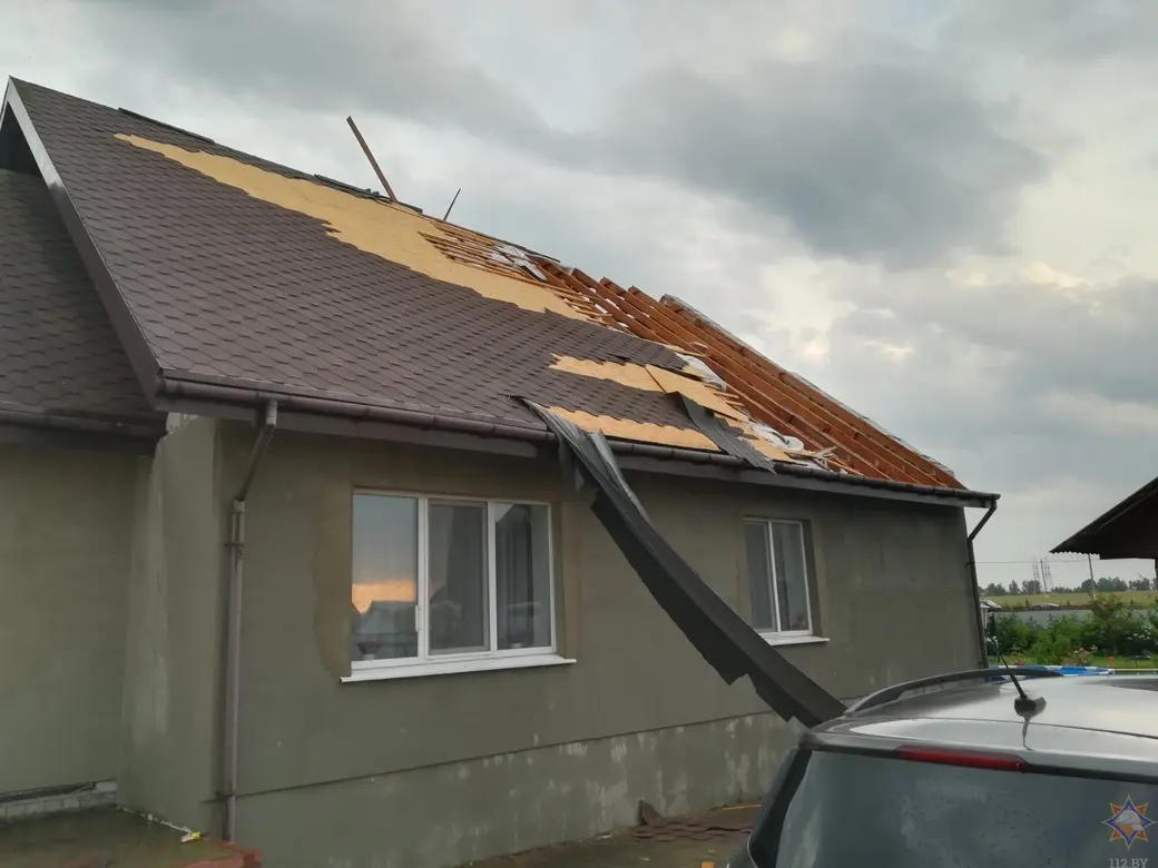 6.07.2022 г. Последствия грозы в Могилевской области. Фото: mogilev.mchs.gov.by