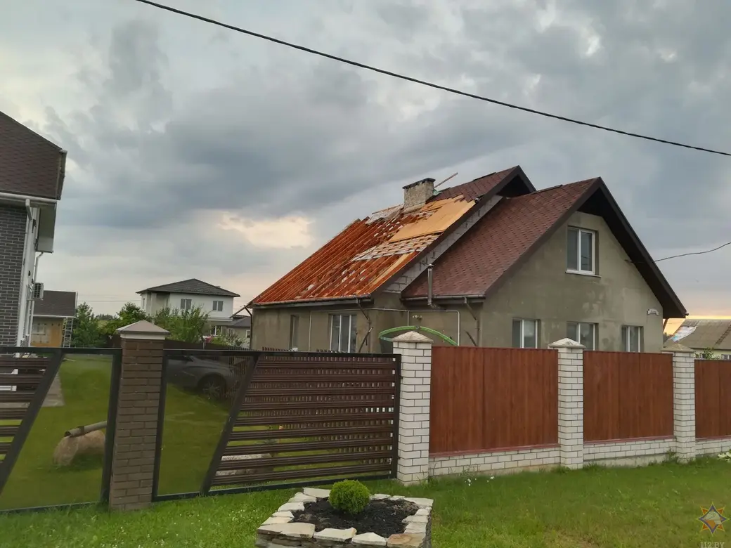 6.07.2022 г. Последствия грозы в Могилевской области. Фото: mogilev.mchs.gov.by