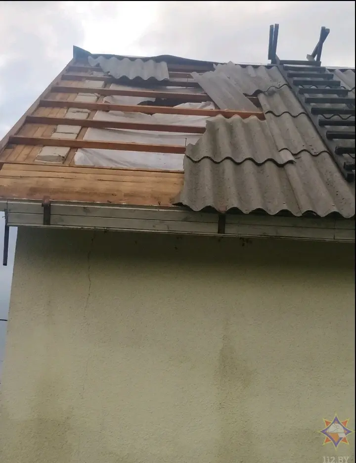 6.07.2022 г. Последствия грозы в Могилевской области. Фото: mogilev.mchs.gov.by