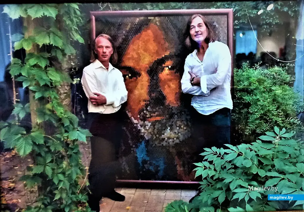 Вадис Красовский и Никас Сафронов. Москва, 2016 год.