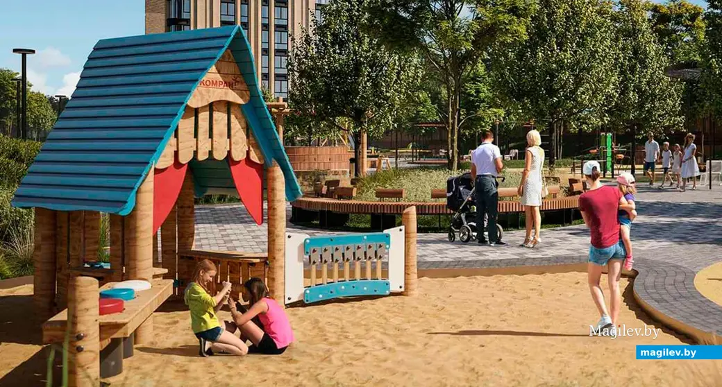 Дом по улице Мовчанского в Могилеве. Проектное решение ОАО «Могилевгражданпроект».