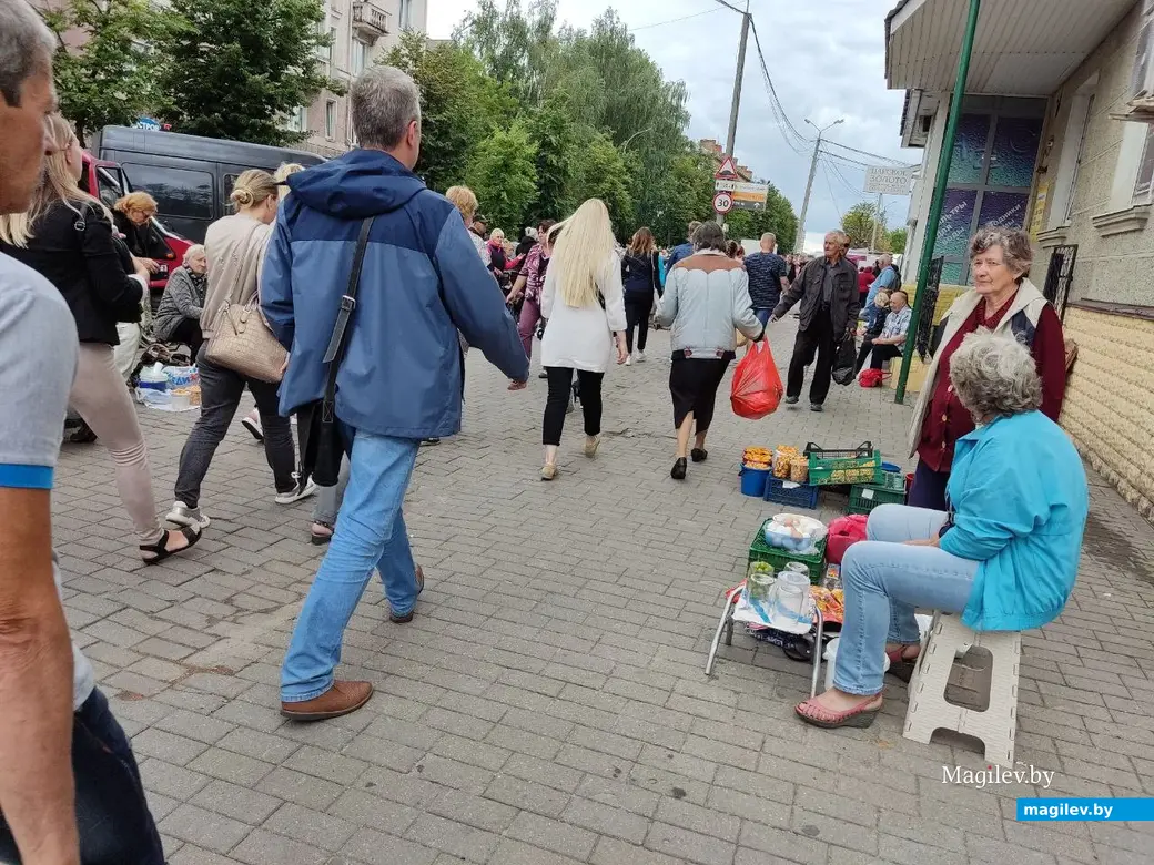 Центральный (Минский) рынок. Могилев. 14.07.2022 г.