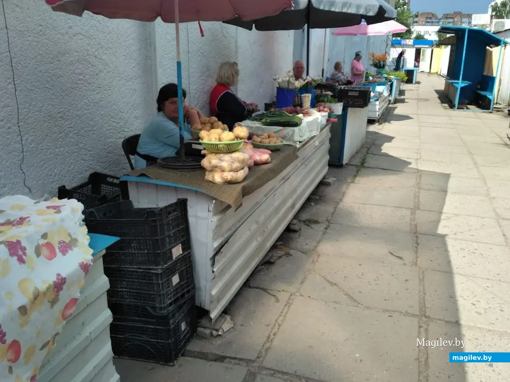 Мини-рынок на ул. Островского. Могилев. 14.07.2022 г.
