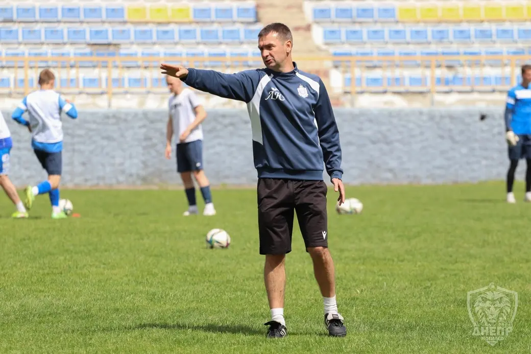 Юрий Лукашов. Новый главный тренер могилевского Днепра