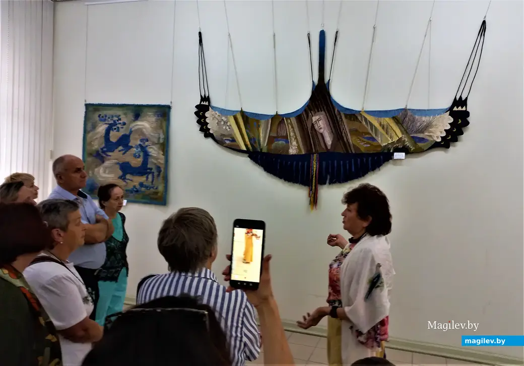 Выставка Нины Пилюзиной. Музей имени Павла Масленикова, 15.07.2022 г.