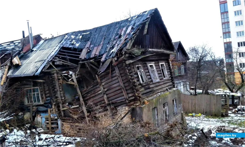 Клубный овраг, дом №14. Могилев 2017 год.