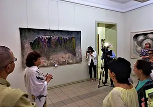 Художница Нина Пилюзина раскрыла в Могилеве все секреты